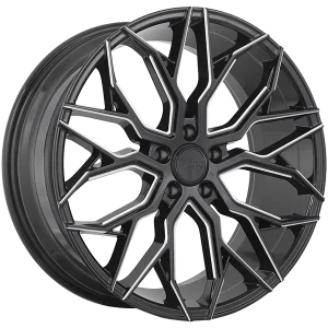 720 Luxury – LX6 – Black – 20″x8.5″ 35mm – Summer Wheels – LX62001